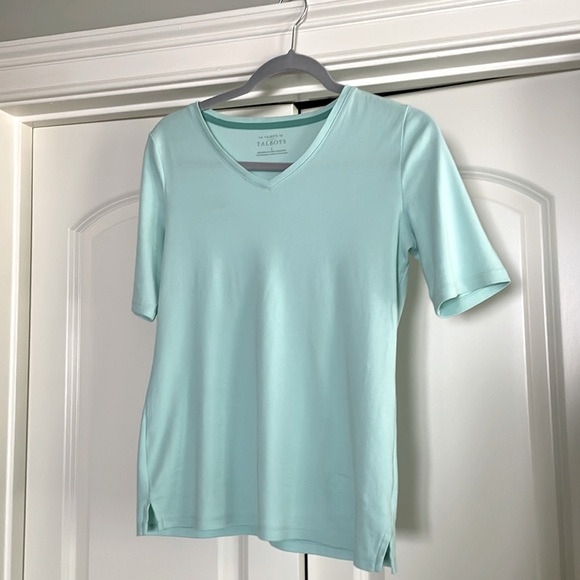 NWOT- Talbots vneck tee - Picture 1 of 2